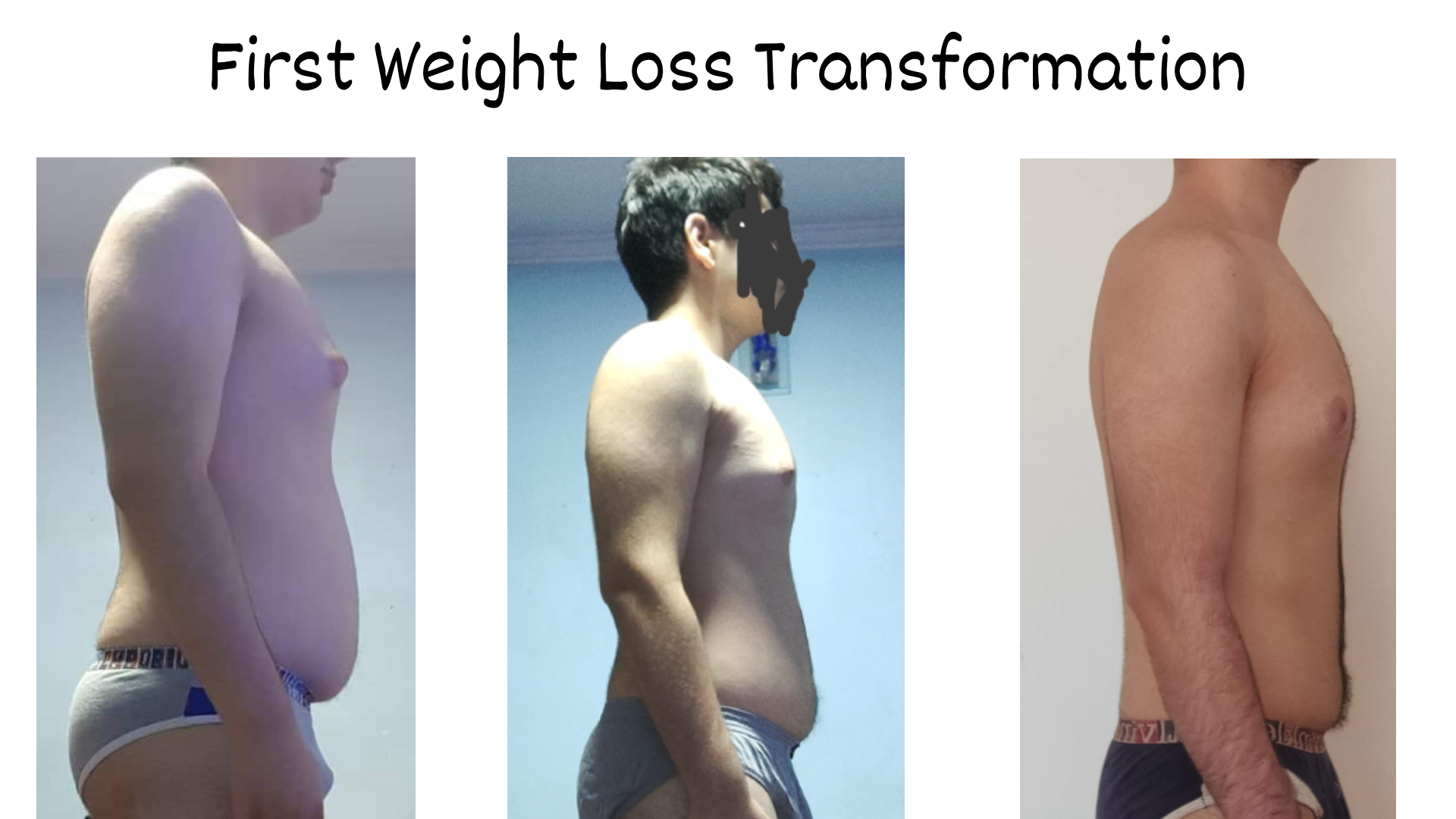 My first weight loss transformation - image