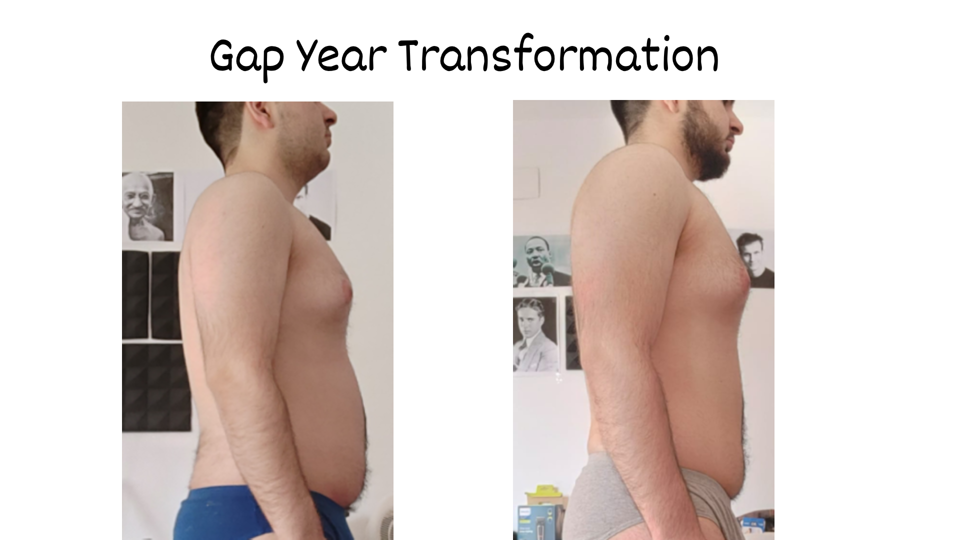 My weight loss transformation in my gap year - image